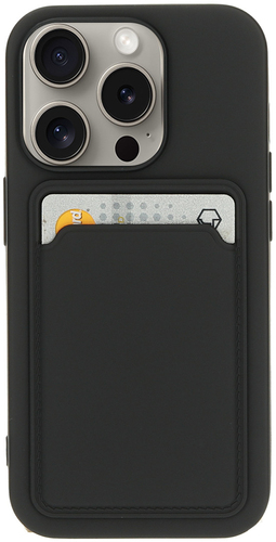 Stevige TPU Case met Kaarthouder en shockproof randen Ontdek de ultieme bescherming voor je smartphone met de TPU Case met Kaarthouder van Mobiparts., afbeelding 2