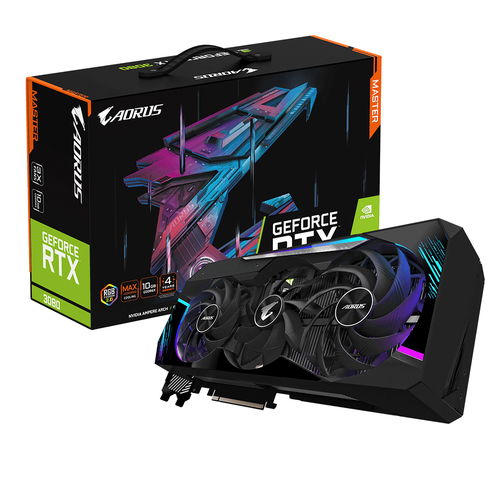 GIGABYTE AORUS GV-N3080AORUS M-10GD видеокарта NVIDIA GeForce RTX 3080 10 GB GDDR6X