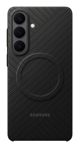 Samsung Galaxy S26 Plus Carbon Back Cover met Magneet Zwart