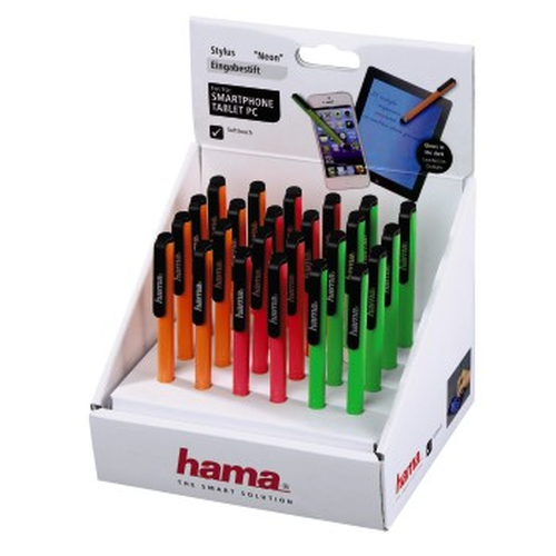 Hama 00080008 stylus pen Green, Orange, Red