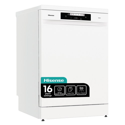 Hisense HS643D60WUK dishwasher Freestanding 16 place settings – image 2