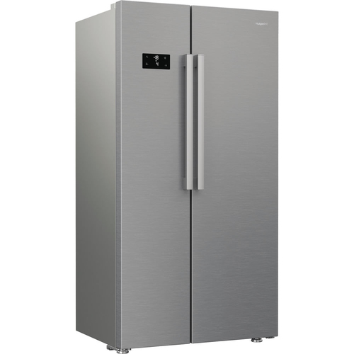 Hotpoint HPG2 6592 XP4UK Frost Free American Fridge Freezer - Silver - E Rated, Silver - image 2