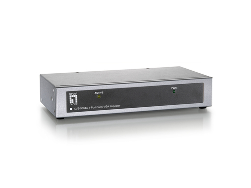LevelOne 4-Port Cat.5 VGA Repeater – image 2
