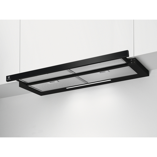 Electrolux LFP619K Semi built-in (pull out) Black, Grey 600 m³/h