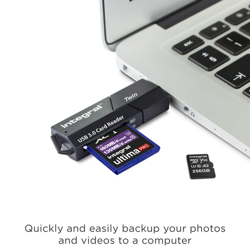 Integral USB 3.0 CARD READER TWIN SLOT SD MICRO SD V3 ETAIL – image 9