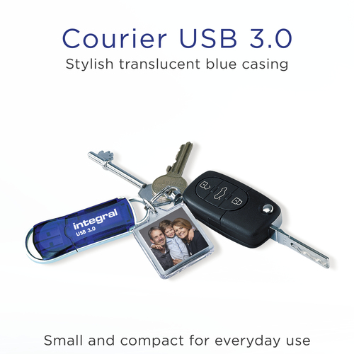 Integral 256GB USB3.0 DRIVE COURIER BLUE UP TO R-120 W-30 MBS – image 4