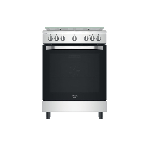 Hotpoint Ariston HS68G8PHX/E Eraldiseisev pliit Elektriline Gaas Roostevaba teras A