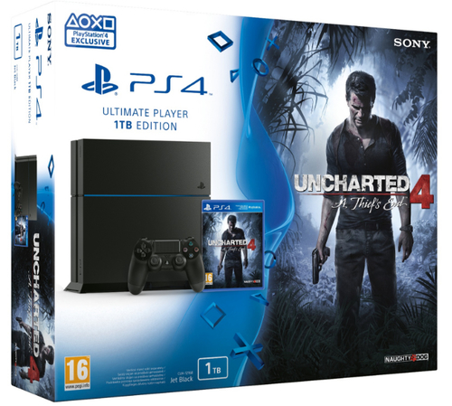 Sony Interactive Entertainment PlayStation 4 1TB Uncharted 4: A Thief's End Bundle