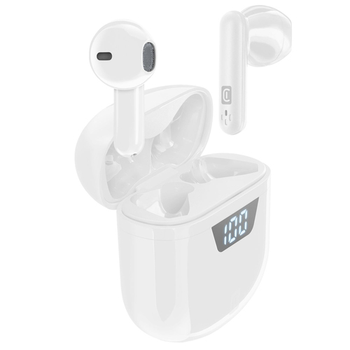 Cellularline 8018080424007 Гарнитура True Wireless Stereo (TWS) Вкладыши Calls/Music Bluetooth Зарядная стойка Белый