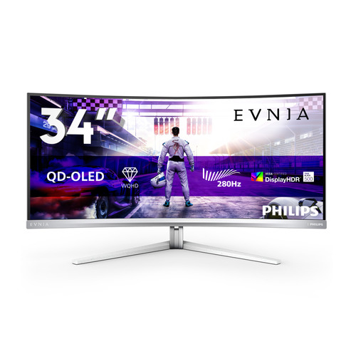 Philips Phil 34 L 34M2C8600P 280Hz WQHD QD-OLED, afbeelding 3