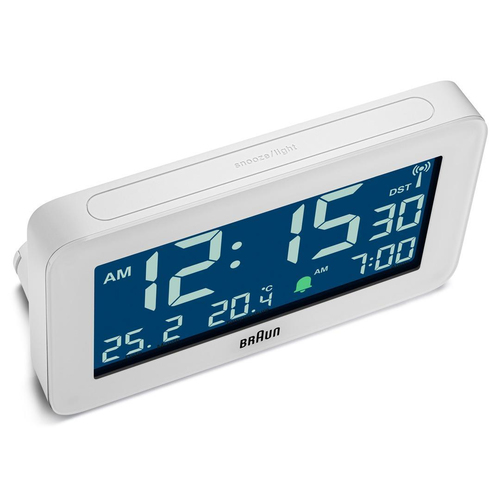 Braun BC10 Reloj despertador digital Blanco