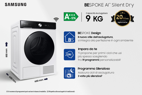 Samsung DV90BB9445GE tumble dryer Freestanding Front-load – image 4