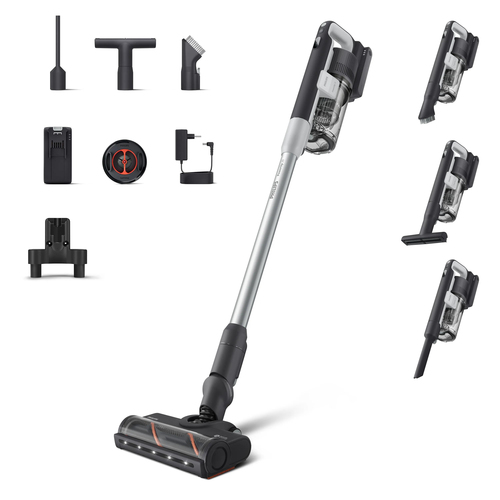 Philips XC2223/10 stick vacuum/electric broom Battery Dry Bagless Black