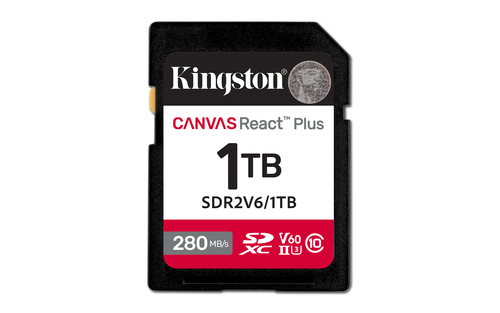 Kingston Canvas React Plus 1 TB geheugenkaart, afbeelding 2