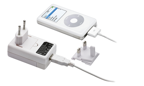 Trust Power Adapter for iPod PW-2885 toiteadapter ja vaheldi Valge