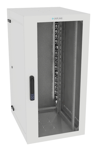 Vertiv VR Rack GL48WMCMM-W-SE-00-CM rack cabinet 25U Wall mounted rack White