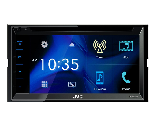 JVC KW-V330BT car media receiver Black Bluetooth