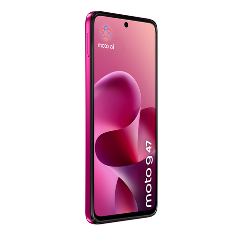 Motorola Moto G47 6.67 128GB Pantone fuchsia rød Rød – billede 4