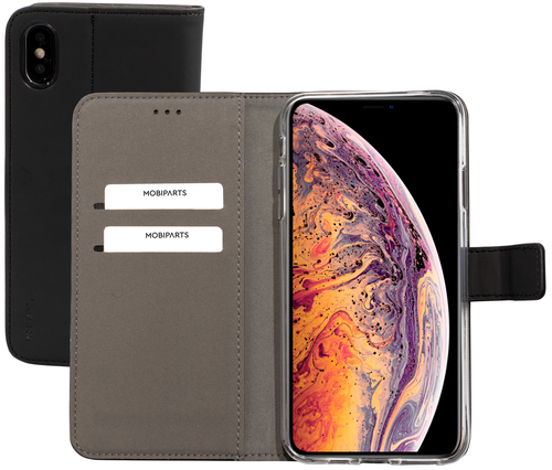 Mobiparts Premium Wallet TPU Case Apple iPhone XS Max Black