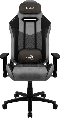 AeroCool DUKE Gamer Stol Sort Grå