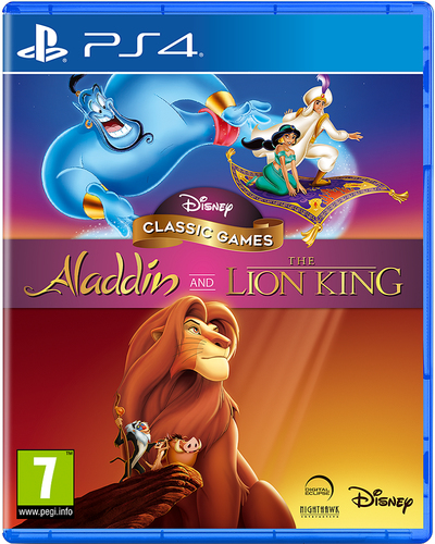 Sony Interactive Entertainment Disney Classic Games: Aladdin and The Lion King (PS4) Стандартная PlayStation 4