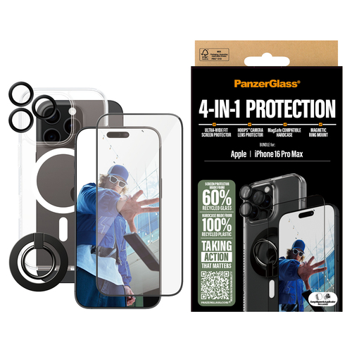 PanzerGlass 4-in-1 Protection Bundle iPhone 16 Pro Max – Foto 3 von 8