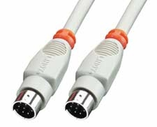 Product image: Lindy 8 Pin Mini DIN Cable 2 m parallel cable Grey