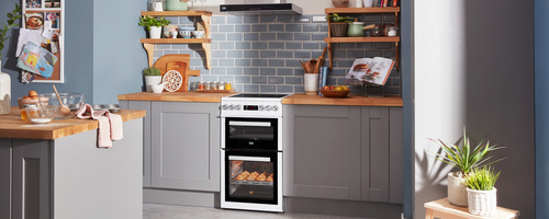 Beko XDVC5XNTW cooker Freestanding cooker Electric Ceramic hob White – image 7