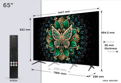 TCL 65MQLED75K TV – image 4