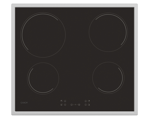 Candy Smart CH64FC Черный Встроенный 59.2 cm Керамический 4 зона(ы)