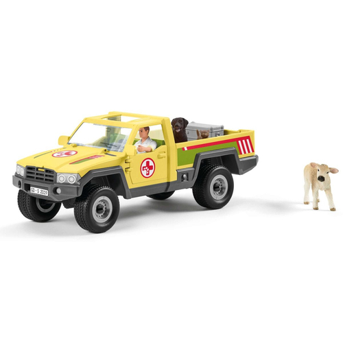 Schleich Farm World - Dierenartsbezoek op de boerderij speelfiguur, afbeelding 3