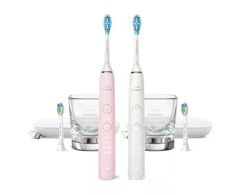 Philips HX9914/72 electric toothbrush Adult Sonic toothbrush Pink, White