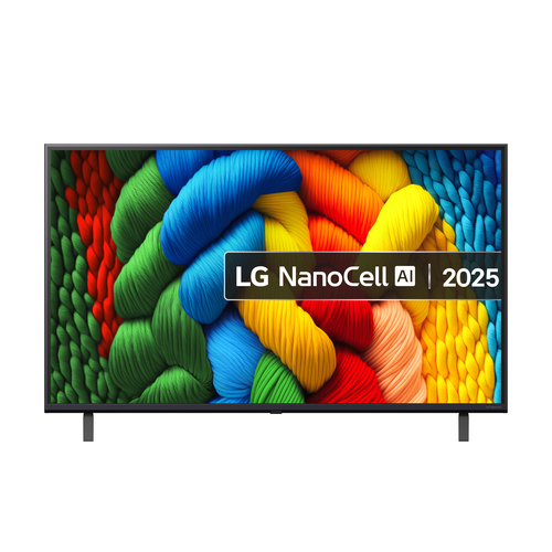 LG 43NANO80A6B 43" NANO80A 4K Nano Smart TV Black - image 1