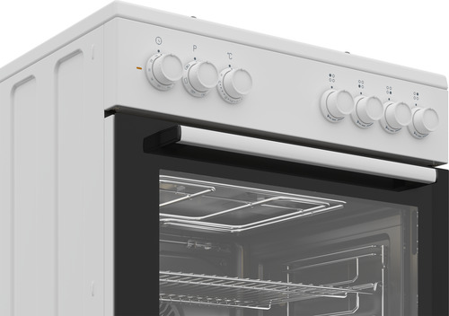Beko FBE62120SWD cooker Freestanding cooker Electric Gas White – image 3