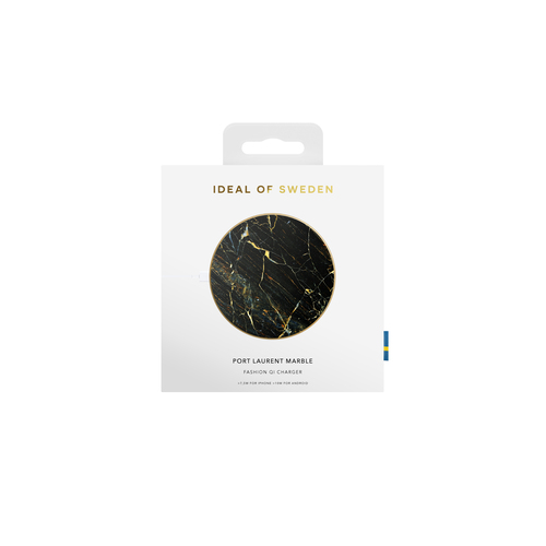 iDeal of Sweden Fashion Wireless Charger Port Laurent Marble – image 3