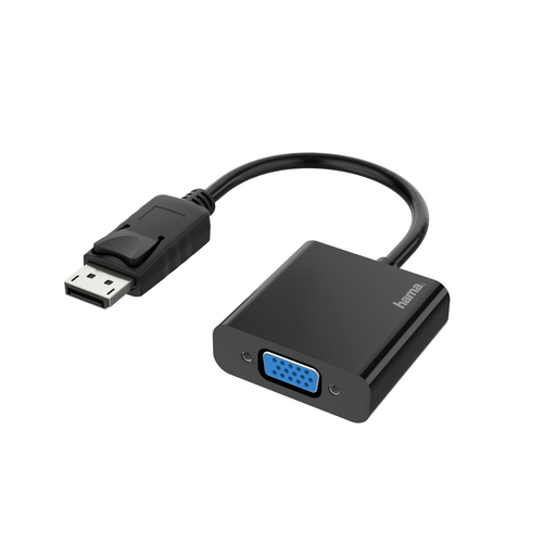 Hama 00200337 видео кабель адаптер DisplayPort VGA (D-Sub) Черный