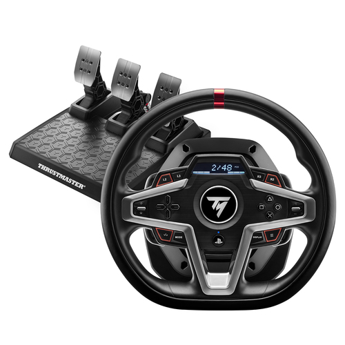 Thrustmaster T248 Черный USB Рулевое колесо+педали ПК, PlayStation 4, PlayStation 5
