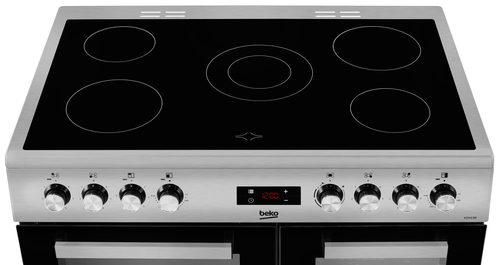 Beko KDVC90X 90cm Double Oven Range Cooker with 5 Zone Ceramic Hob – image 3
