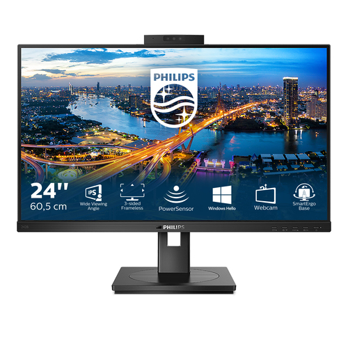 Philips B Line 242B1H/00 монитор для ПК 60,5 cm (23.8") 1920 x 1080 пикселей Full HD LED Черный