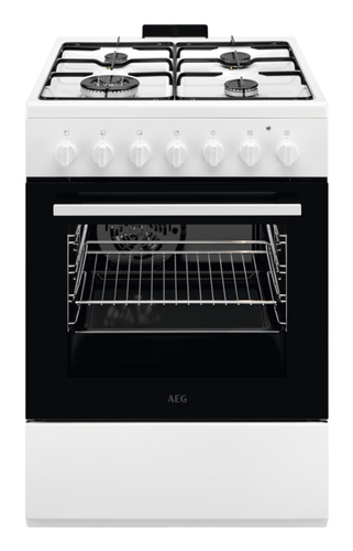 AEG CKB64101BW Freestanding cooker Electric Gas White