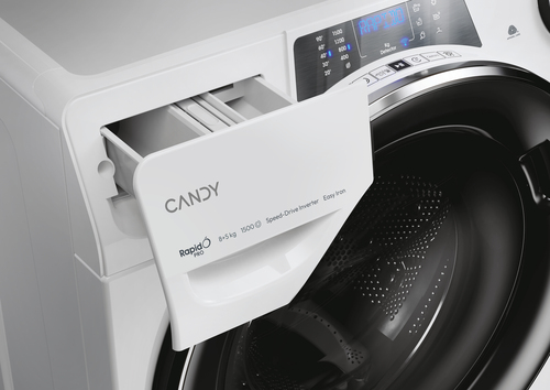 Candy RapidÓ PRO RPW5856BWMBC/-S washer dryer Freestanding Front-load White – image 6