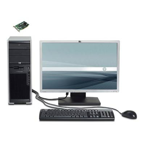 HP xw4600 Workstation with NVIDIA Quadro FX1700 Graphics Card and LP2065 LCD Monitor