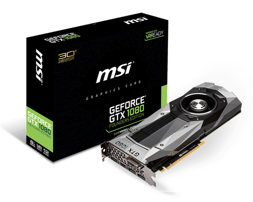 MSI GeForce GTX 1080 Founders Edition NVIDIA 8 GB GDDR5X