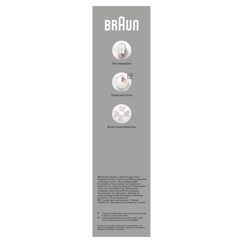 Braun FaceSpa Pro 910 10 tweezers White, Silver – image 7