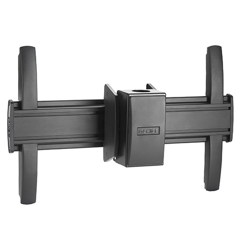 FUSION LARGE FLAT PANEL CEILING MOUNT, BLACK