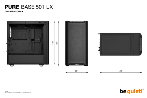 be quiet! Pure Base 501 LX Black – image 9
