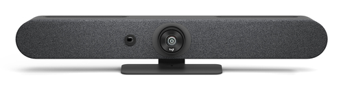 SISTEMA DE VIDEOCONFERENCIA LOGITECH RALLY BAR MINI ALL IN ONE 4K 30FPS ZOOM 4X HD IDEAL PARA SALAS PEQUEAS Y MEDIANAS GRAFITO 960-001336 - 960-001336