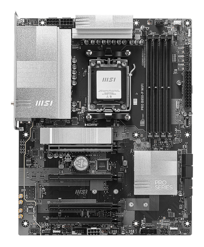 Msi Pro B850-P Wifi AM5 Motherboard, Black - image 2