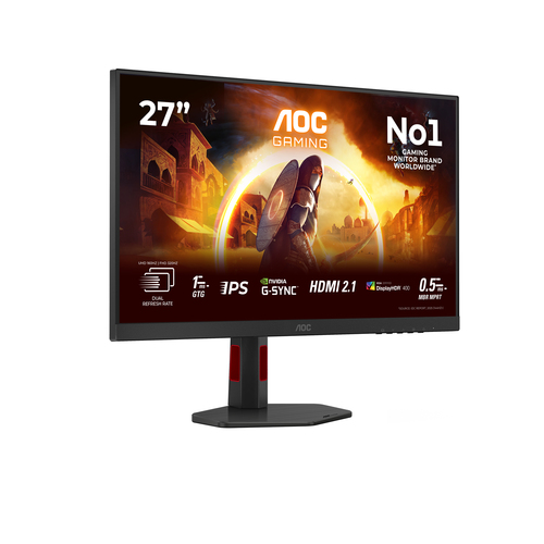 Aoc Agon U27G4R 27 Ips Dual-Mode 4K at 160Hz Full HD at 320Hz Gaming Monitor - image 2