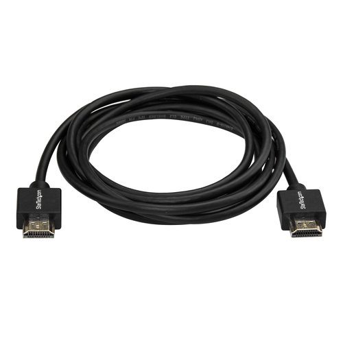 StarTech.com Cable HDMI 2.0 Delgado de Alta Velocidad con Ethernet 4K 60Hz de 2m - HDR10 - Conectores con Agarre